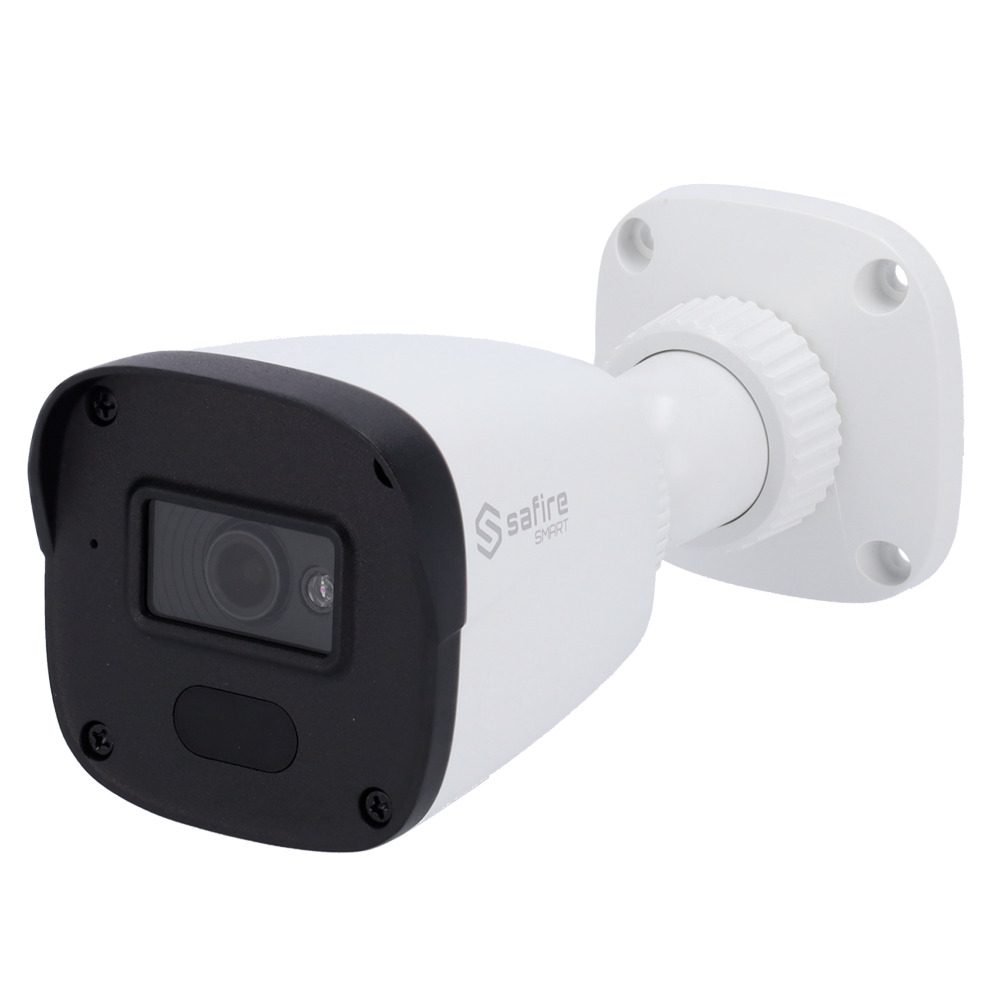 Safire Smart - Cámara Bullet IP gama B1 - 2Mpx - Lente 2.8 mm | Micrófono integrado - IR 20 m | PoE - IP67