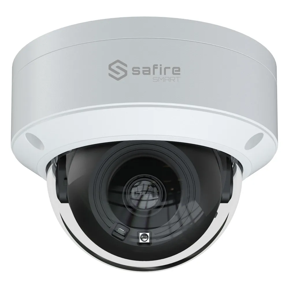 Safire Smart - Cámara Domo IP gama B1 económica - 4Mpx - Lente 2.8 mm | IR 30m - Reglas VCA - PoE - IP67 - IK10