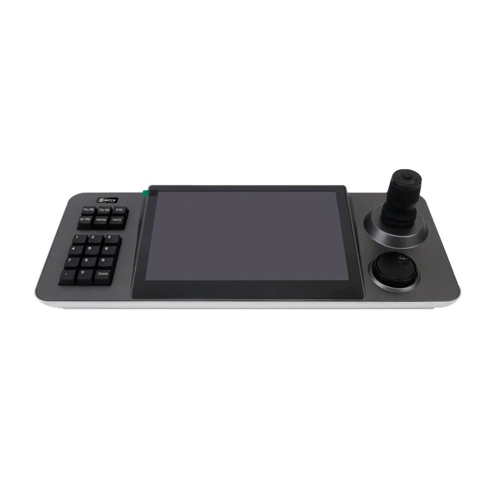 Teclado IP Safire Smart - Doble interfaz: directo o red - Pantalla LCD TFT 10.1" - Red por IP con conector RJ45 - Joystick 4 axis - Captura de imágenes en local por USB