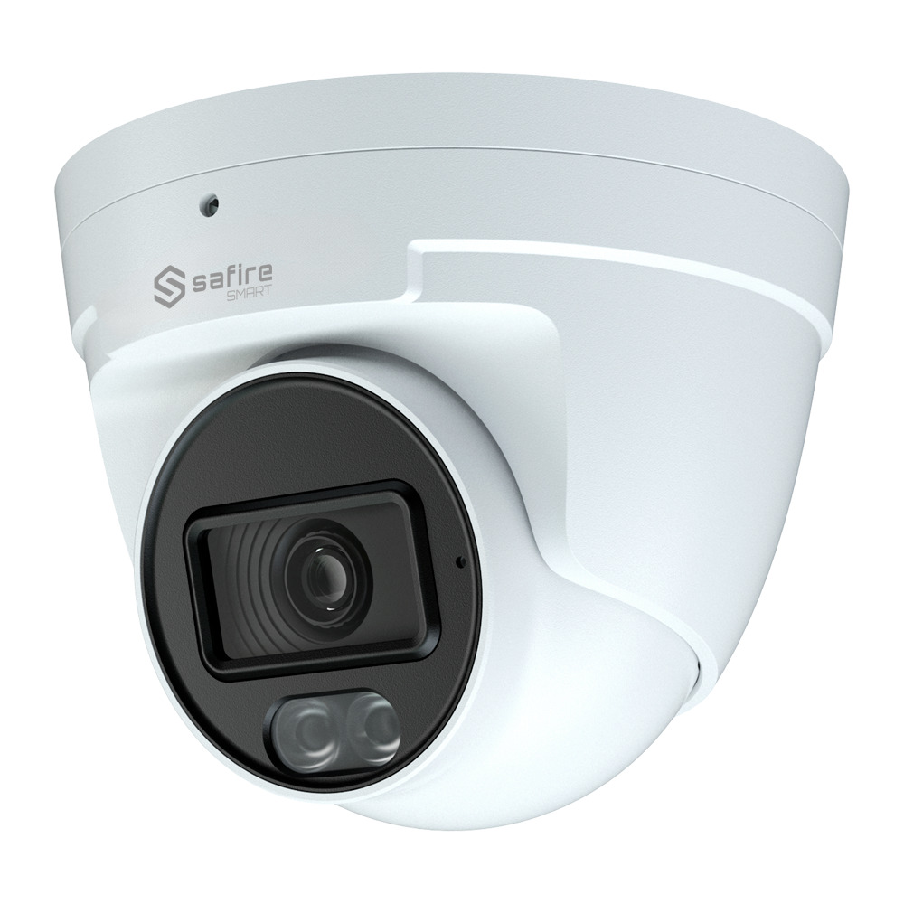 Safire Smart - Cámara Turret 3 en 1 Gama B1 - 5Mpx, 1/2.5" CMOS  - lente 3.6 | LED blanca 30m - IP67