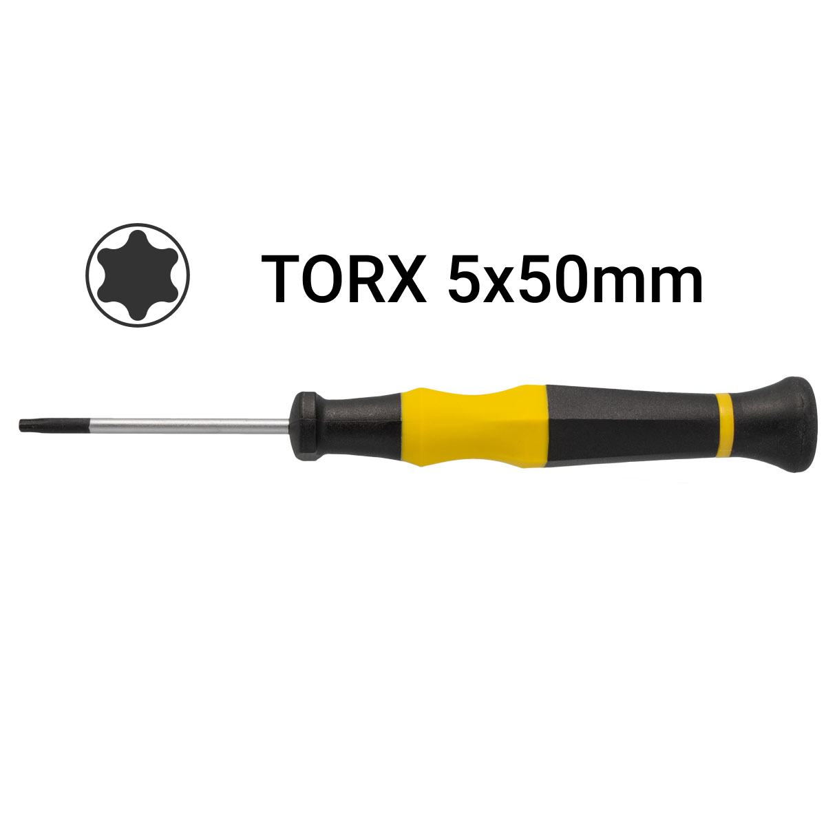 Destornillador Precision Torx T5x50mm