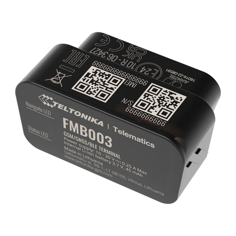 Tracker Plug &amp; Play para vehículos - Conexión OBD - Instalación rápida y accesible - 2G y BLE para TK-EYE - Nano-SIM - Lectura de parámetros OEM