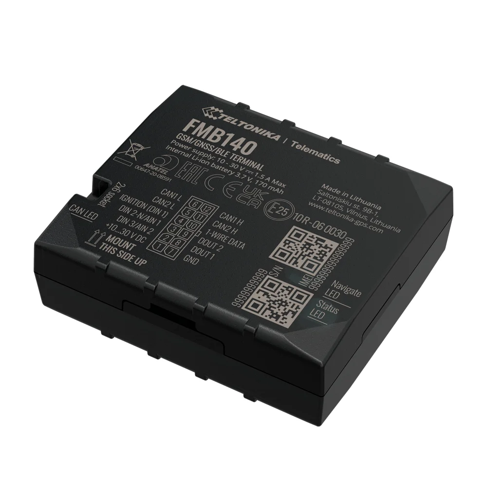 Tracker avanzado para vehículos - Conexión cableado interno - Instalación oculta bajo salpicadero - 2G y BLE para TK-EYE - Micro-SIM + eSIM - Entradas y salidas D/A | Lectura bus CAN