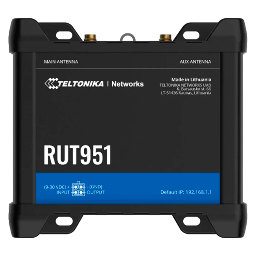 Teltonika Router 4G Industrial 4 Ethernet ports RJ45 Fast Ethernet