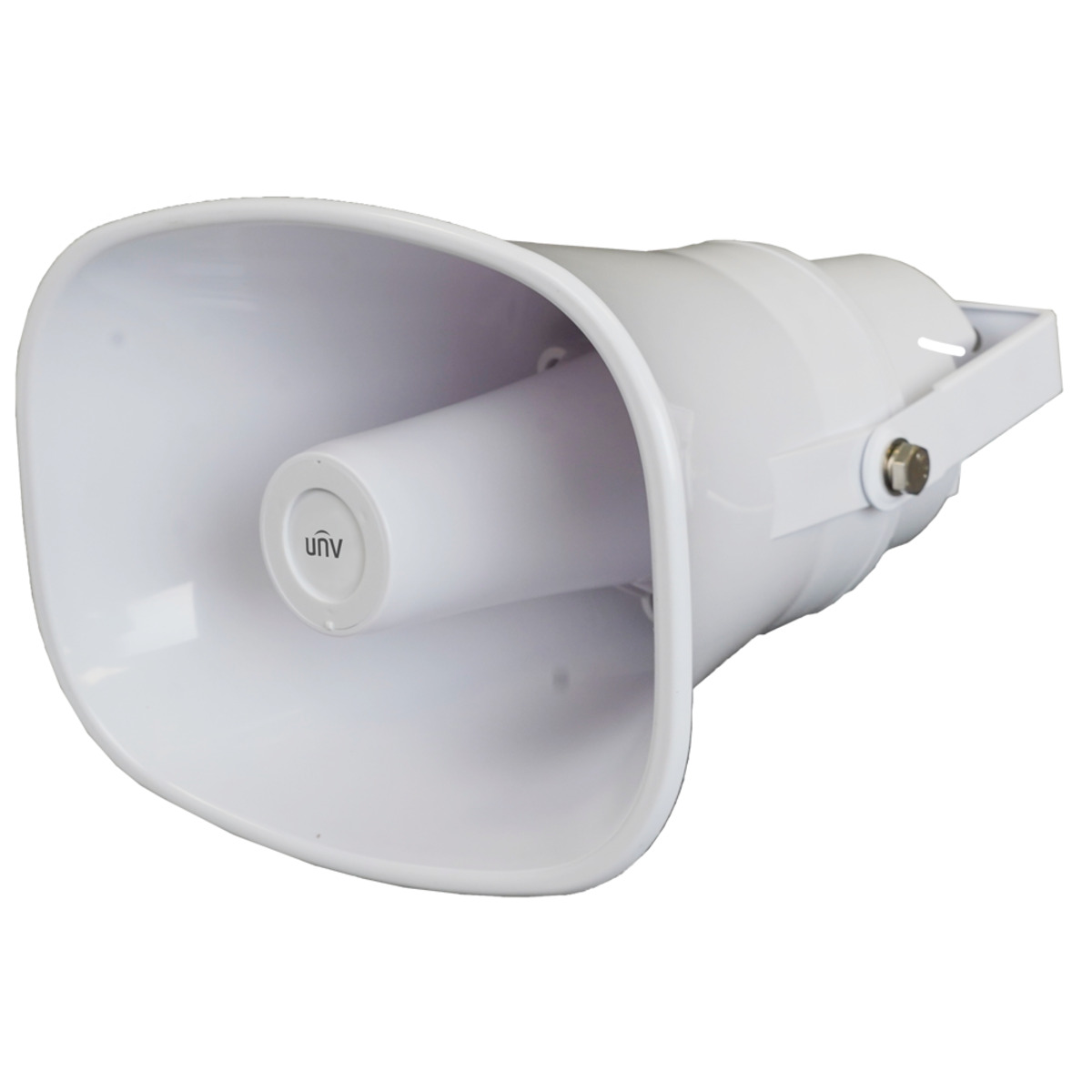 Bocina a compresión Uniview 15 W - Soporta transmisión con NVR Uniview - Almacenamiento integrado - Soporta audio en doble vía - PoE | 122 dBSPL | -37 dBV/Pa | Alarma - IP66 | Interfaz web