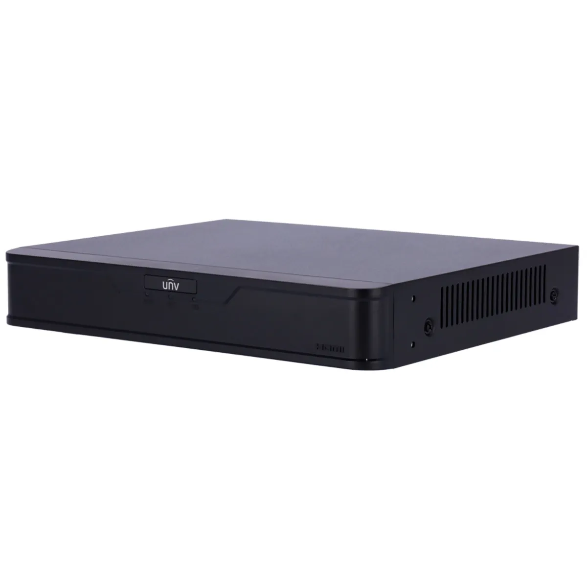 NVR Uniview Gama Easy - 16 CH vídeo | 12MP | 80 Mbps - Detección facial | Detección vehículo - SIP | UMD | AcuSearch - Conteo de personas | Monitoreo tráfico - Admite 1 disco duro hasta 10 TB