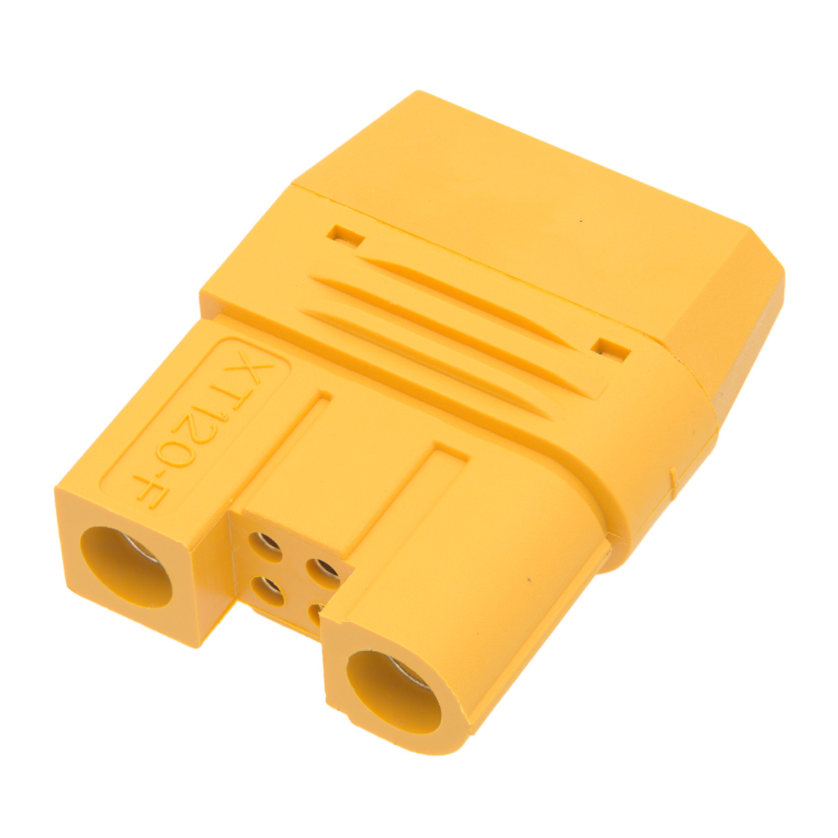 XT120 2+4 pin female connector [60A], extra pins for signal