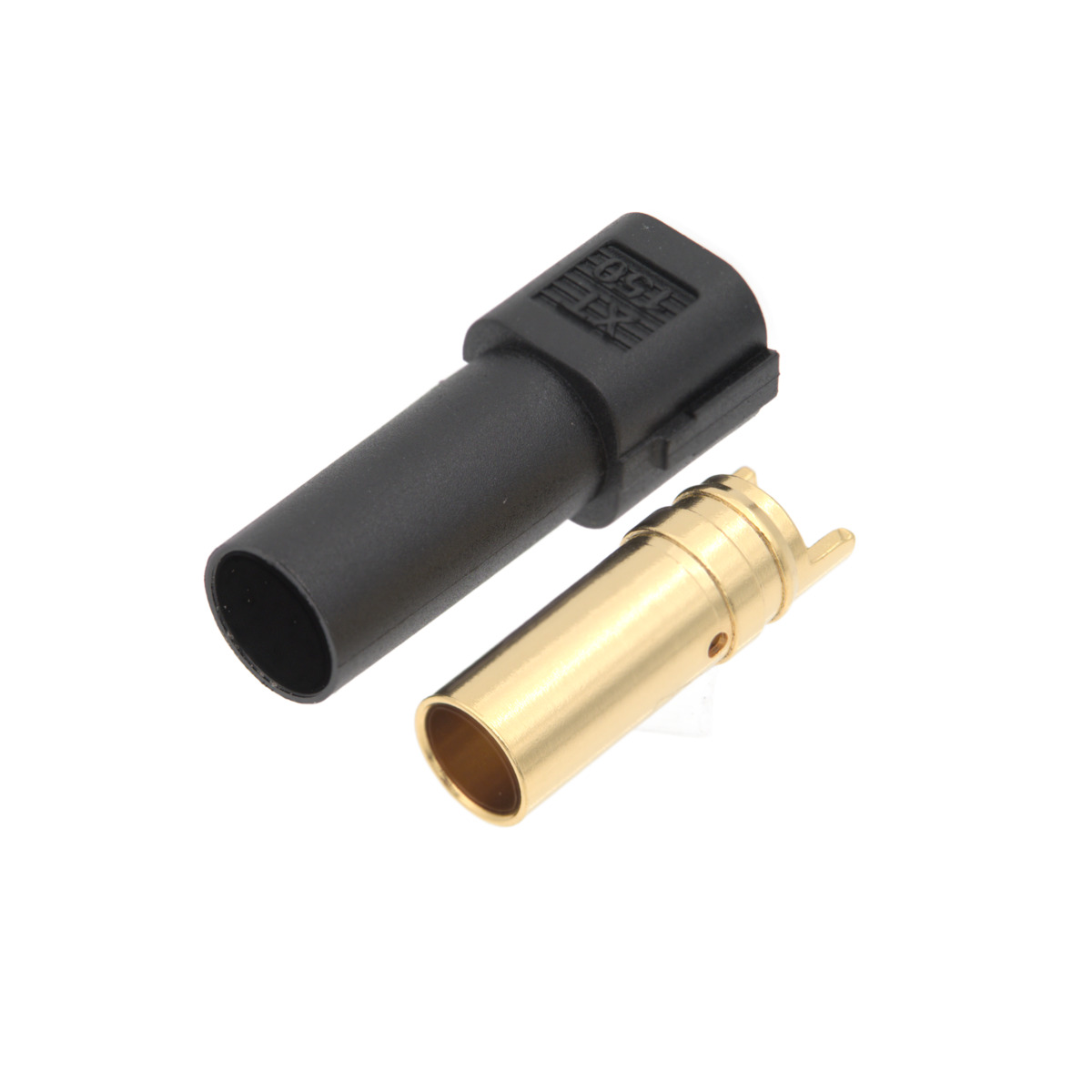 XT150 female connector [60A/130A], black, high current