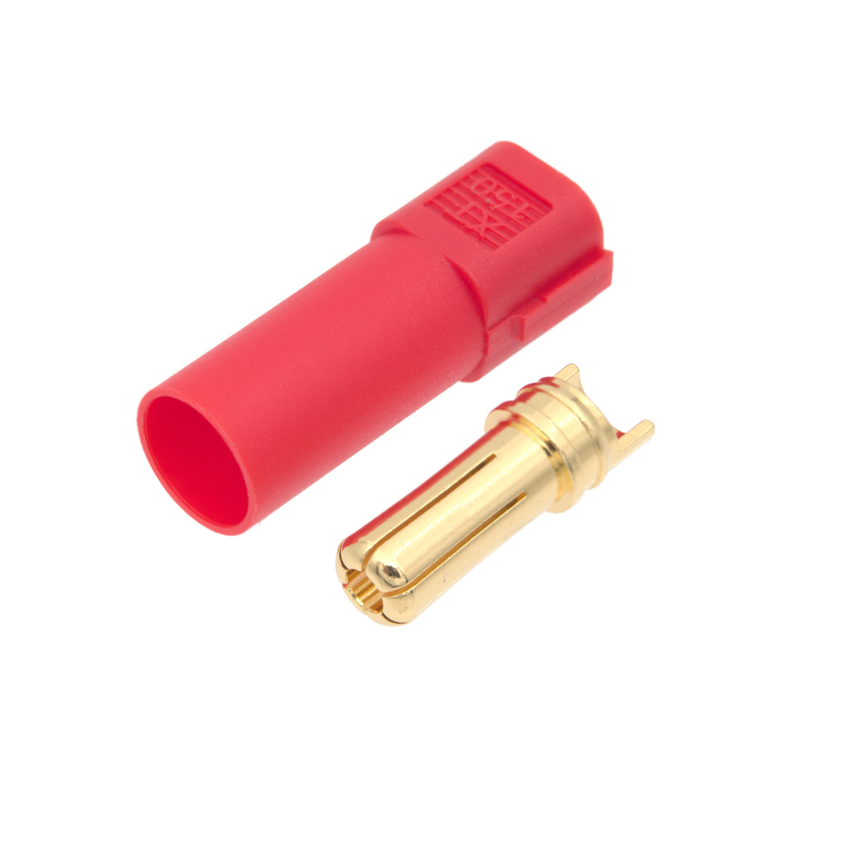 Conector XT150 macho [60A/130A], color rojo, alta corriente