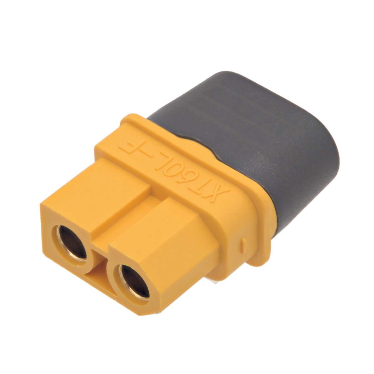 XT60L female connector [40A/60A] with locking mechanism
