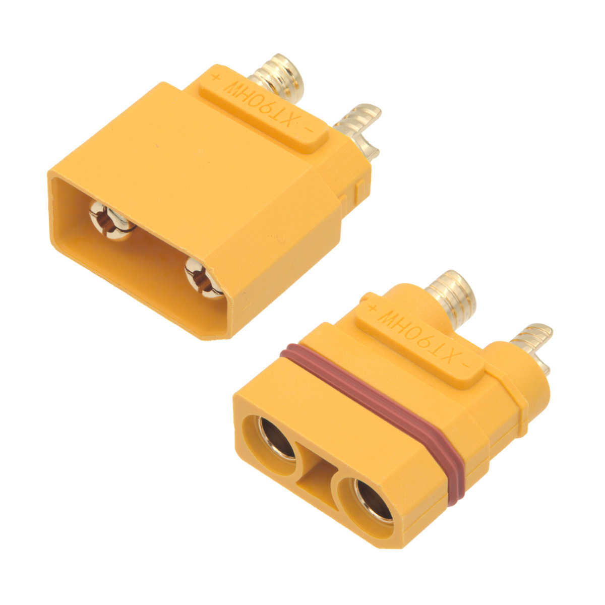 Pack Conectores XT90HW macho y hembra IP67 resistente al agua [45A/90A]