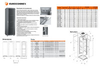 Armari rack 22U 19" 600mm ample [600x100x1200]