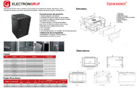 9U Armari rack 10"312x300x483mm