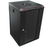 Ver informacion sobre 9U 10" 312x300x483mm. Wall mount cabinet, Black