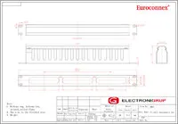 Passacables metàl·lic 19"-1U
