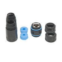 STP CAT.6 conector de exterior impermeable con regulación IP68