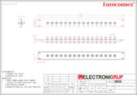 19" 1U BNC patch panel 16 ports