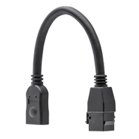 Cable HDMI hembra a hembra Keystone, 15cm.