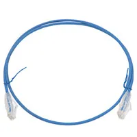 Ver informacion sobre Slim Cat.6A UTP LSZH 100% CU, 28AWG, 3m, Azul