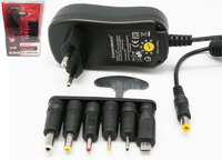 Ver informacion sobre Adjustable Power Supply 24W. 9-24V. 1000mA