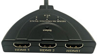 Conmutador o distribuidor HDMI (Bi-direccional) 3x1 o 1x3  