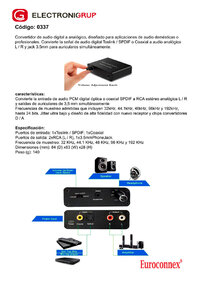 Convertisseur Digital à Analogique avec Volume