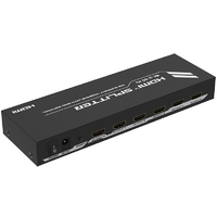 HDMI 1×8 Splitter with EDID Control, Support 4K@60Hz
