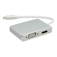 USB-C 3.1 to HDMI+VGA+DVI+USB 3.0, 15cm