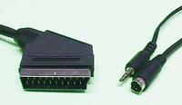 Ver informacion sobre 21P. SCART PLUG - S.VHS + 3.mm STEREO PLUG, 1.5m