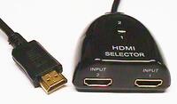 SELECTOR HDMI, 2 ENTRADES - 1 SORTIDA