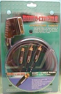 Ver informacion sobre HEAVY METAL SCART PLUG TO 2*RCA +S-VHS PLUG, 1.5m, BLISTER PACKING