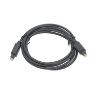 Cable Fibra Óptica TOSLINK 4.0mm - Conexión Macho a Macho de 0.5m de Alta Calidad