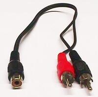 Ver informacion sobre RCA HEMBRA  - 2*RCA MACHO, 0.3m