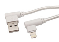 Ver informacion sobre USB A Macho a Lightning, 1.5m Conectores Acodados
