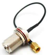 Ver informacion sobre LMR100 CABLE, N FEMALE TO SMA R/P MALE, 0.2m