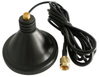 Ver informacion sobre ANTENNA MAGNETIC BASE + RG174 CABLE RP-SMA MALE