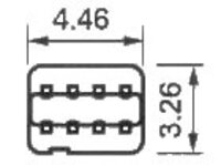 USB A 4P. PLUG TO MINI USB 8P. PLUG, 2m, FOR MINOLTA CAMERA