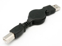 USB A MASCLE - B MASCLE, EXTENSIBLE, 1.8m
