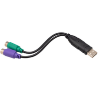 Ver informacion sobre USB A MA - 2* MINIDIN 6P, 0.2m