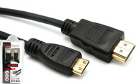 Ver informacion sobre HDMI A MALE to MINI HDMI C MALE, 1m