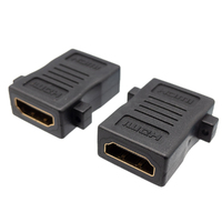 Hdmi A Femelle - Femelle, Adaptateur de  panneau , doré.