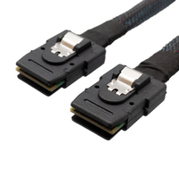 Ver informacion sobre mini-SAS 36p SFF8087 Male to mini-SAS 36p SFF8087 Male, 12Gbps, 1m