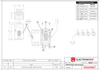 VGA Hembra con Terminales