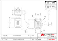 DB9 Hembra amb terminals