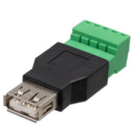 Ver informacion sobre USB A Hembra con terminales