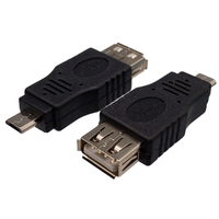 USB A FEMALE TO MICRO USB, OTG CONNECTOR
