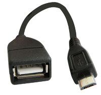 Ver informacion sobre USB A FEMALE OTG TO MICRO USB, 15cm
