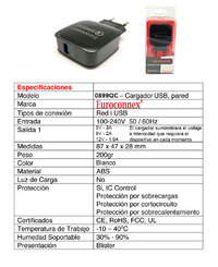 Chargeur Quick Charge. 3.0