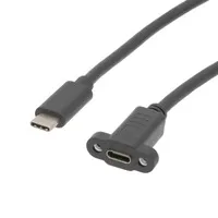 Ver informacion sobre Extensor USB-C 3.1 para anclaje a panel 1m