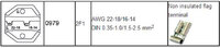 PROFESSIONAL CRIMPING TOOL NON INSULATED FLAG TERMINAL